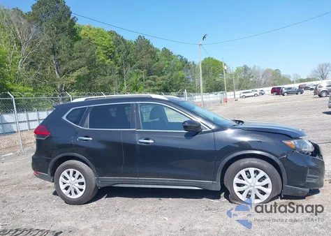 2017 Nissan Rogue S из США, поврежденный, VIN KNMAT2MT2HP535717